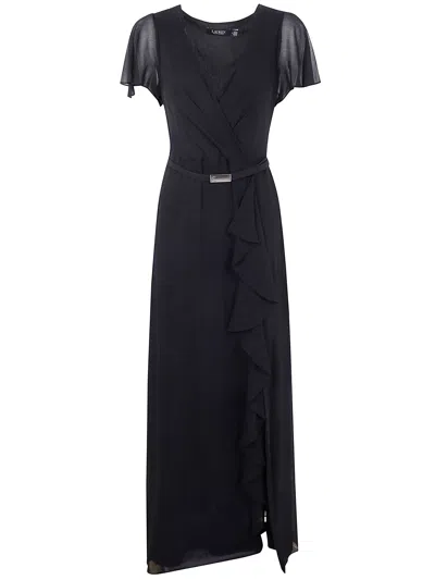 Ralph Lauren Lauren  "farrysh" Short Sleeve Gown Dreaa