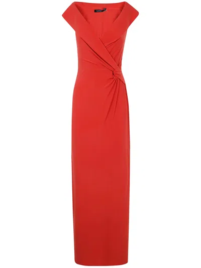 Ralph Lauren Knot-detail Maxi Dress