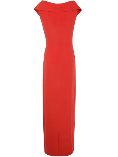 Ralph Lauren Knot-detail Maxi Dress