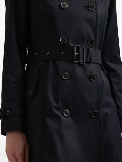 Ralph Lauren Lauren  Double Breasted Trench Coat With Belt