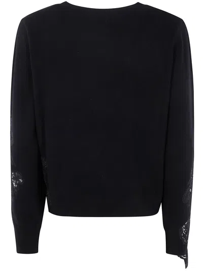 Liviana Conti "faith"sweater With Lace