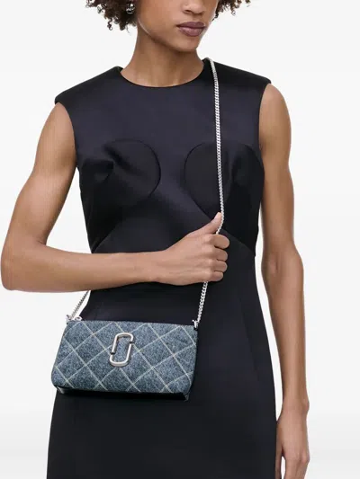 Marc Jacobs "the Pochette" Quilted Denim Snapshot