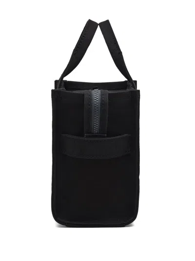 Marc Jacobs 'traveler Handbag' Black Mini Tote Bag With Logo In Black