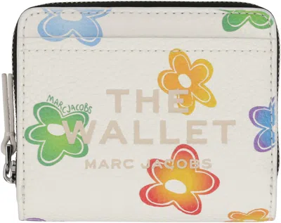 Marc Jacobs The Wild Daisy Mini Leather Wallet