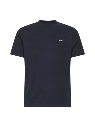 Autry T-shirt Main Short Sleeves In Cotton Color Blue