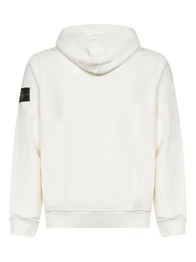 Stone Island Brushed Organic Cotton Fleece Sweatshirt