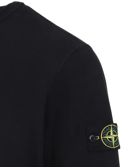 Stone Island Brushed Organic Cotton Fleece Sweatshirt