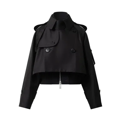 Sacai X Women's Cotton Gabardine X Nylon Twill Blouson