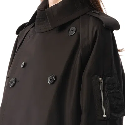 Sacai X Women's Cotton Gabardine X Nylon Twill Blouson