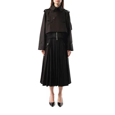 Sacai X Women's Cotton Gabardine X Nylon Twill Blouson
