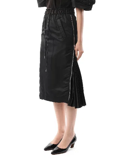 Sacai Women's Nylon Skirt