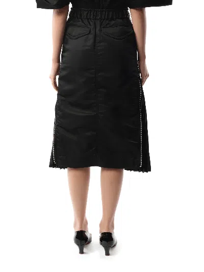 Sacai Women's Nylon Skirt