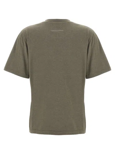 Mm6 Maison Margiela Mm6 By Maison Margiela Numeric Signature Patch T-shirt In Gray