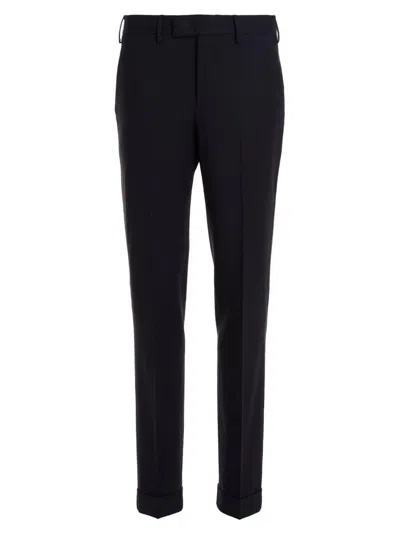 Pt Torino Master Trousers In Black