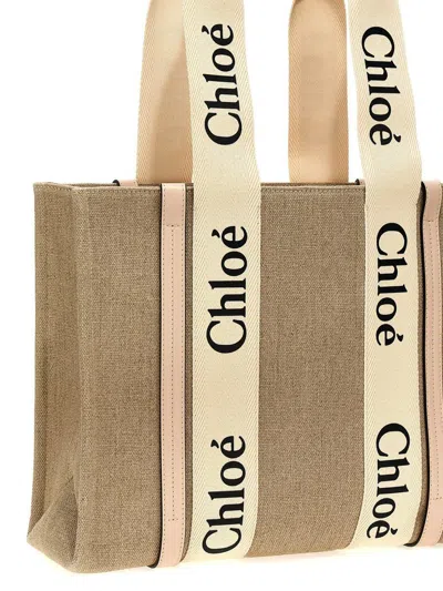 Chloé Chloã‰ 'woody Medium' Shopping Bag