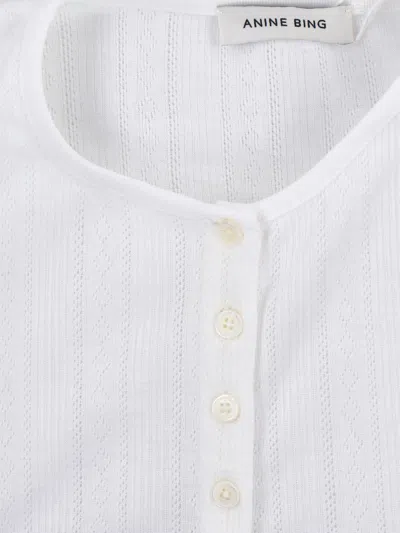 Anine Bing T-shirts And Polos In White