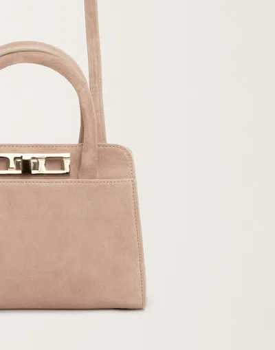 Fabiana Filippi Small Suede Handbag