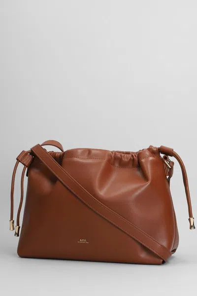 Apc A.p.c. Sac Ninon Mini Bags In Brown