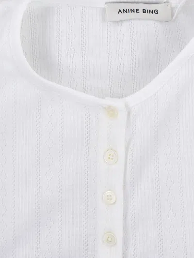 Anine Bing T-shirts And Polos In White