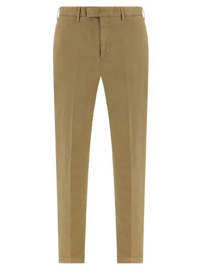 Pt Torino Master-fit Cotton-blend Trousers