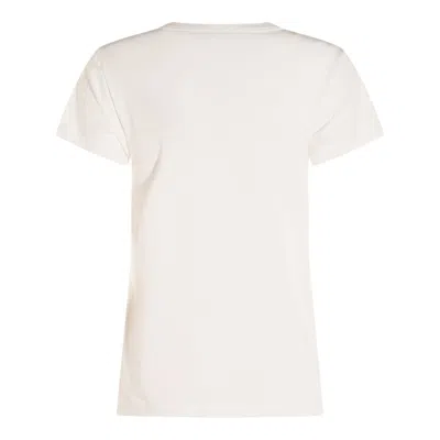 Valentino Silk T-shirt With Short Sleeves And Graphic Print In Pink
