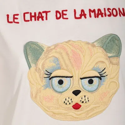 Valentino Silk T-shirt With Short Sleeves And Graphic Print In Pink