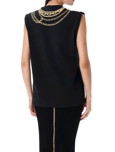 Balmain Tank Top  Chain Print