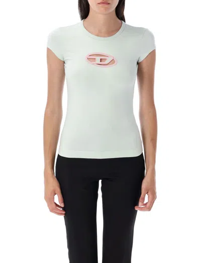 Diesel T-shirt And Polo Shirt In White