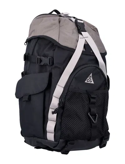 Nike Acg Daymax Backpack With Side Pockets And Top Handle In Neutral