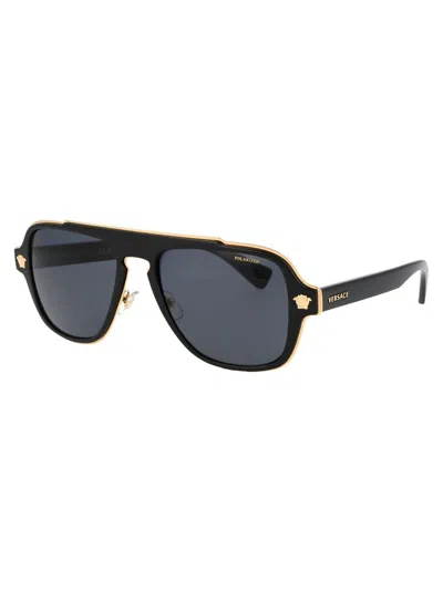 Versace Sunglasses In Black
