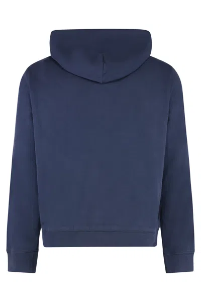 Moncler Genius Blue Moncler X Gilga Farm Zip-up Hoodie In Blue