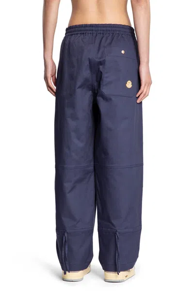 Moncler Genius Moncler X Gilga Farm Designed By Donald Glover Cotton Blend Trousers In Blue
