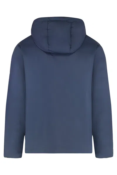 Moncler Genius The Moncler X Gilga Farm By Donald Glover Caracara Short Down Jacket In Blue