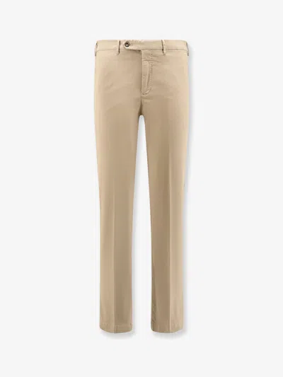 Pt Torino Master-fit Cotton-blend Trousers