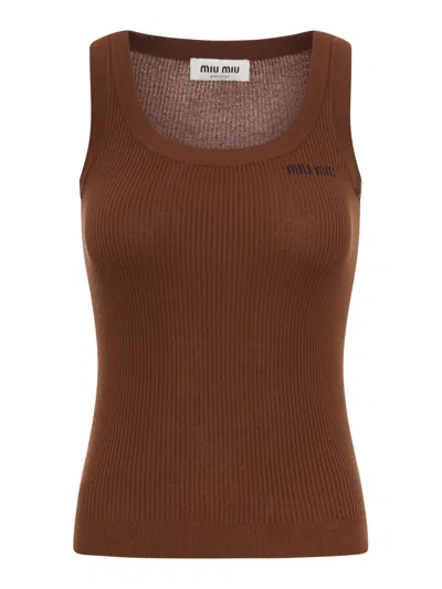 Miu Miu Sleeveless Vest