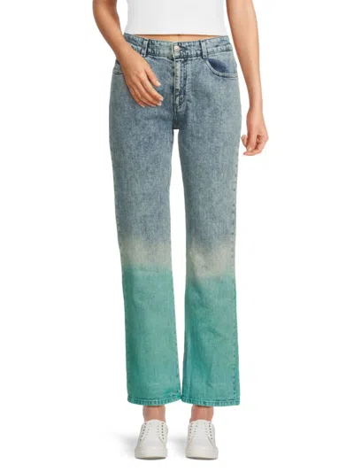 Stella Mccartney Women's Mid-rise Degradé Boyfriend Jeans