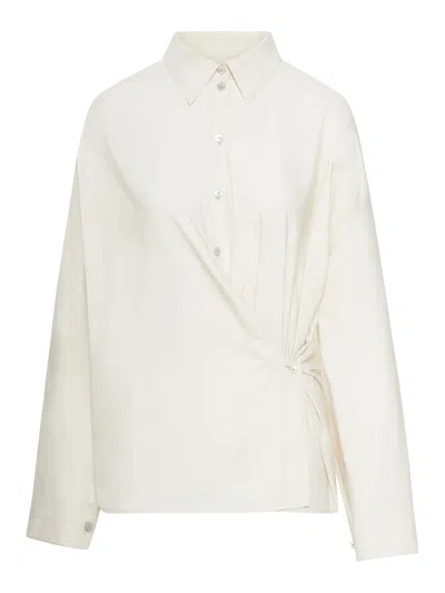 Lemaire Shirts In White