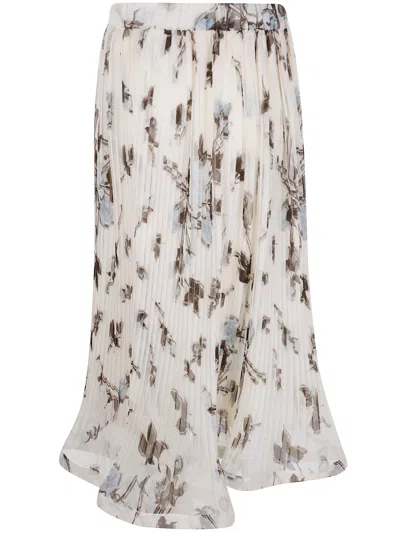 P.a.r.o.s.h Parosh Chifon Poly Fantasy Skirt