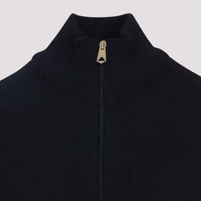 Paul Smith Zip-up Jacket With Colorful Striped Accents