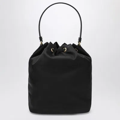 Prada Duet Black Re-nylon Bucket