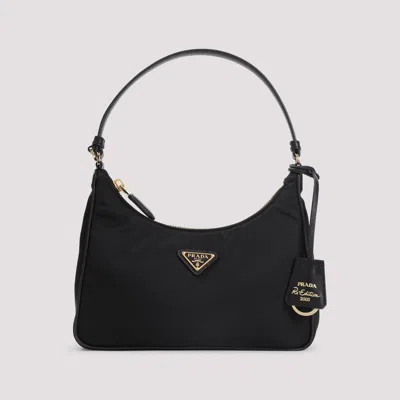 Prada Black Re-edition 2005 Handbag