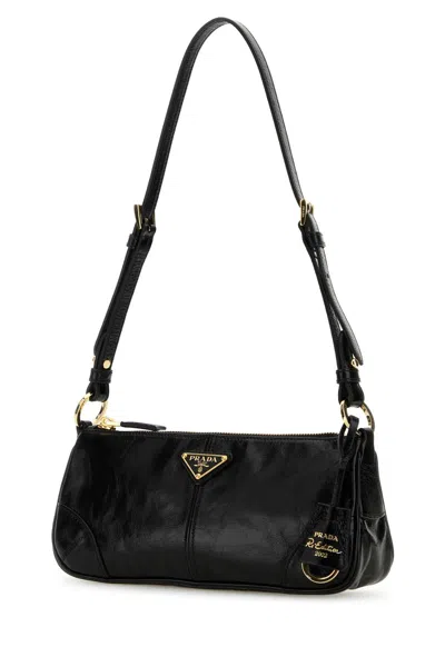 Prada Re-edition 2002 Leather Shoulder Bag