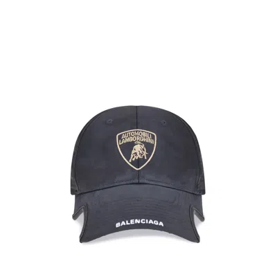Balenciaga Lamborghini X Baseball Cap In Blue