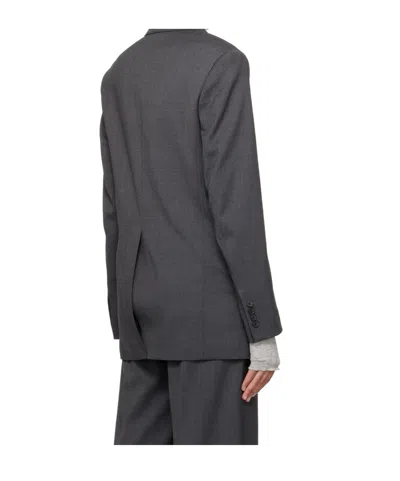 Filippa K Gray Davina Blazer In Gray