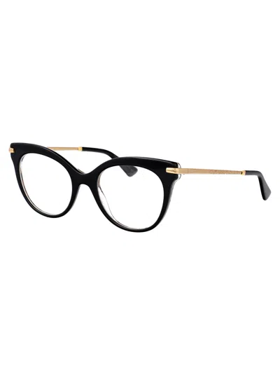 Dolce & Gabbana Dolce  Gabbana Eyewear Butterfly Frame Glasses