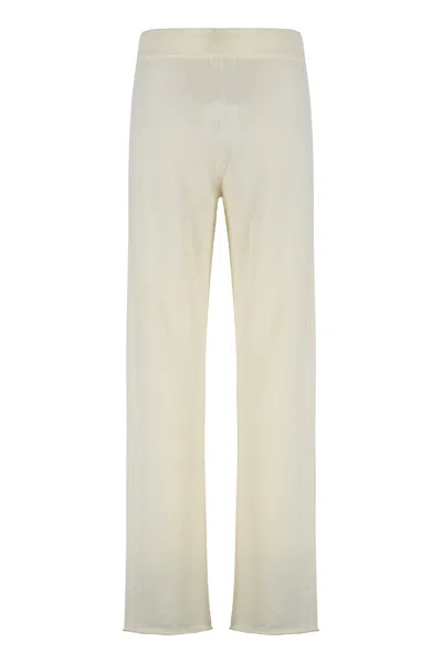 Sablyn Cashmere Trousers In White