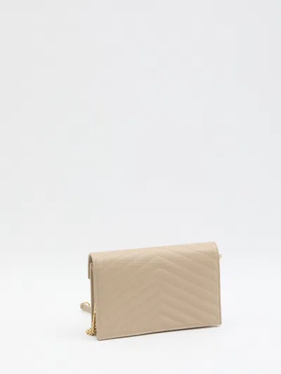 Saint Laurent Dark Beige Pochette