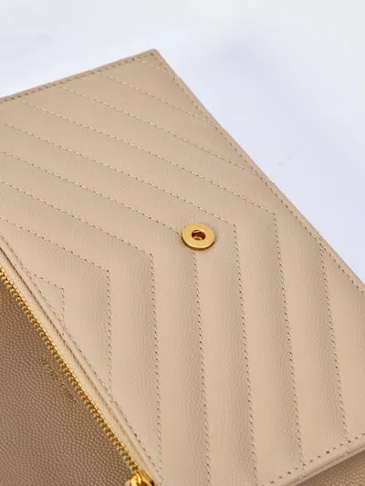 Saint Laurent Dark Beige Pochette
