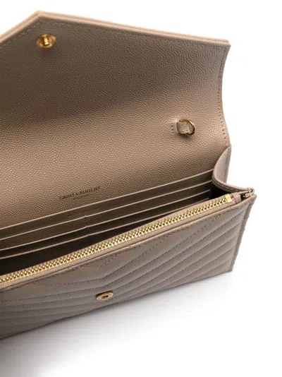 Saint Laurent Dark Beige Pochette