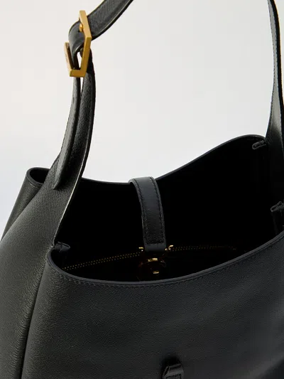 Saint Laurent Le 5 A 7 Black Shoulder Bag